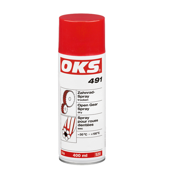 OKS 491 – Zahnrad-Spray, trocken, 400 ml