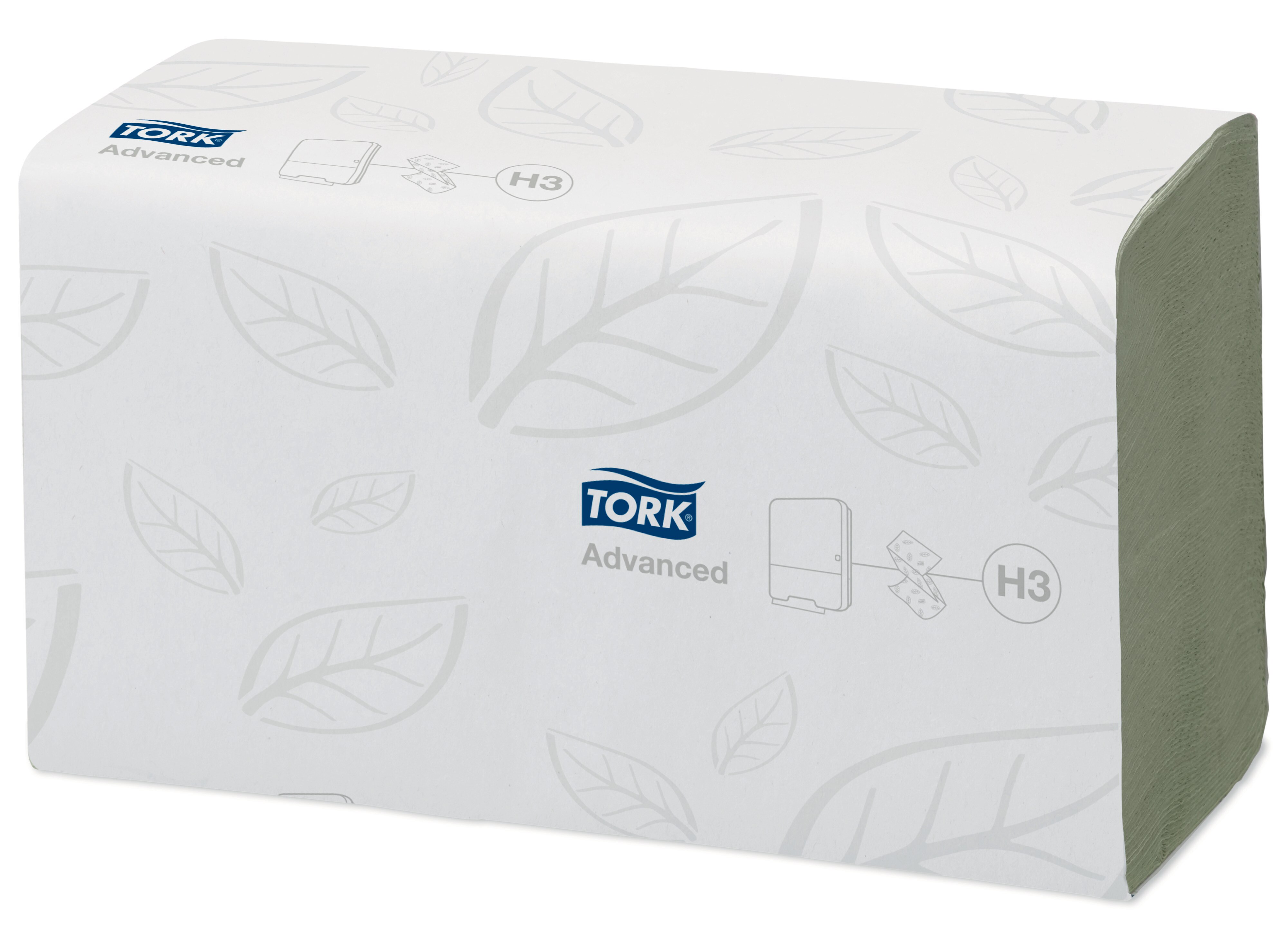 Tork 290179 grüne Zickzack Handtücher