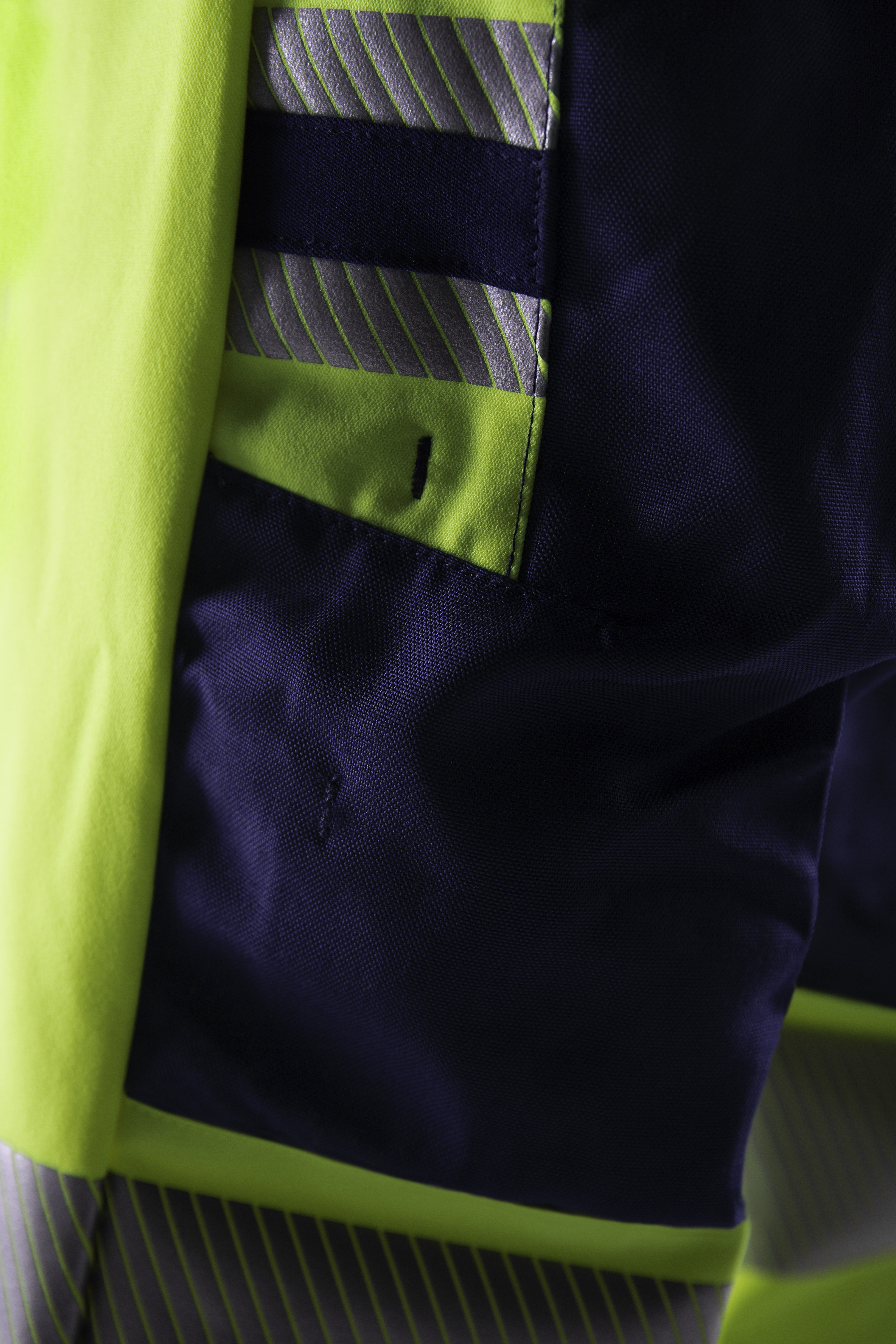 Fristads - High Vis Green Stretchhose Kl. 2 2645 GSTP