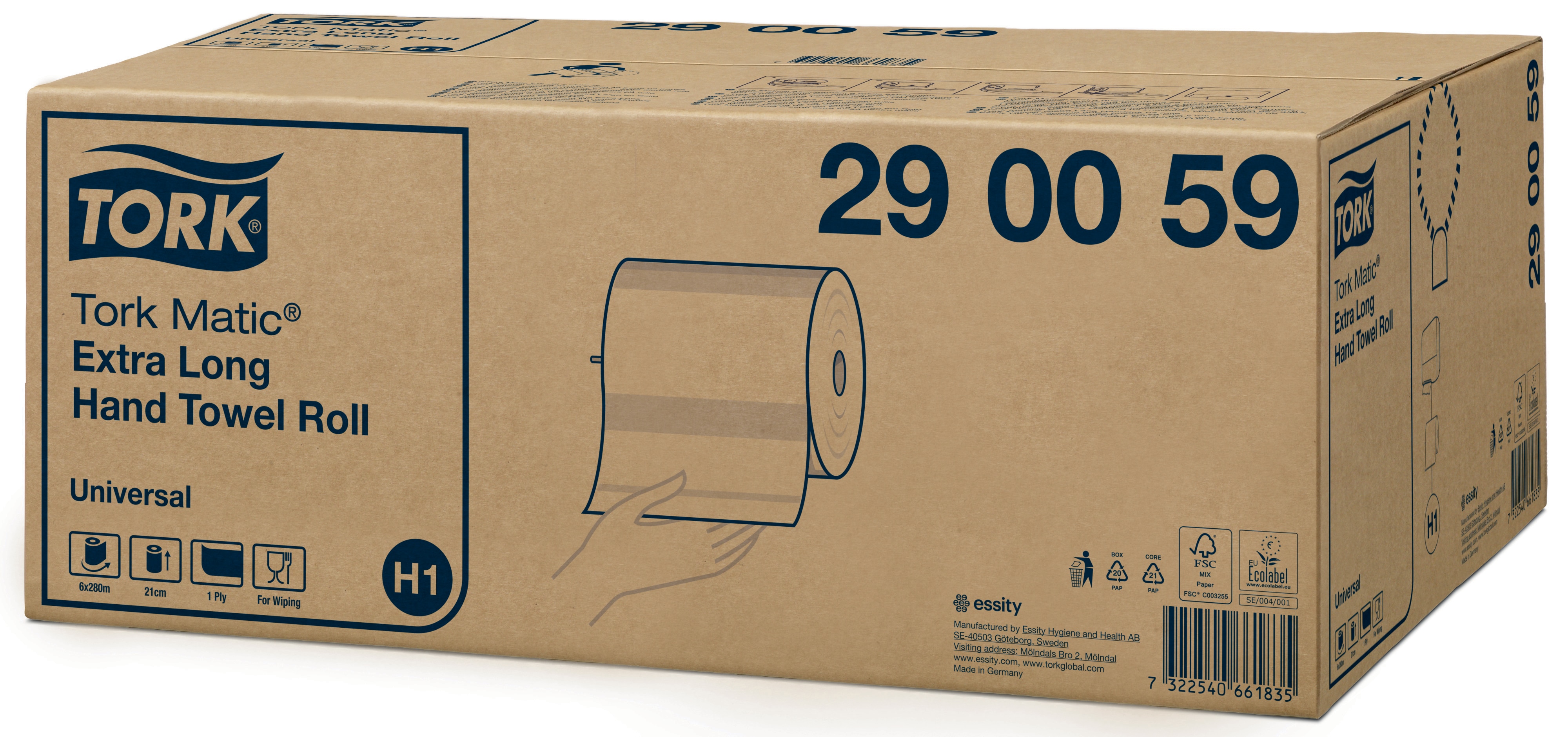 Tork 290059 Matic® extra langes Rollenhandtuch