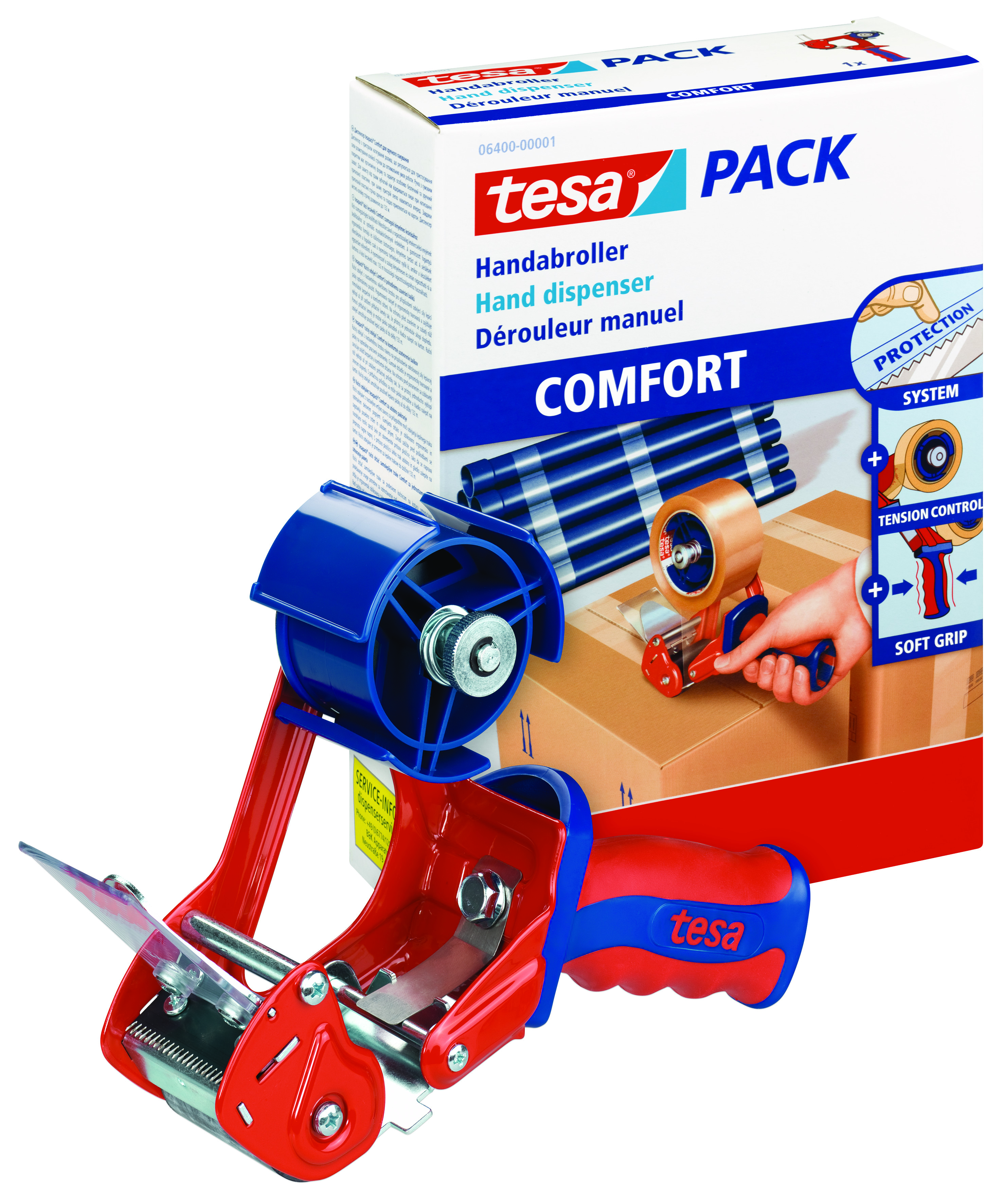 tesa® 6400 Hand dispenser COMFORT