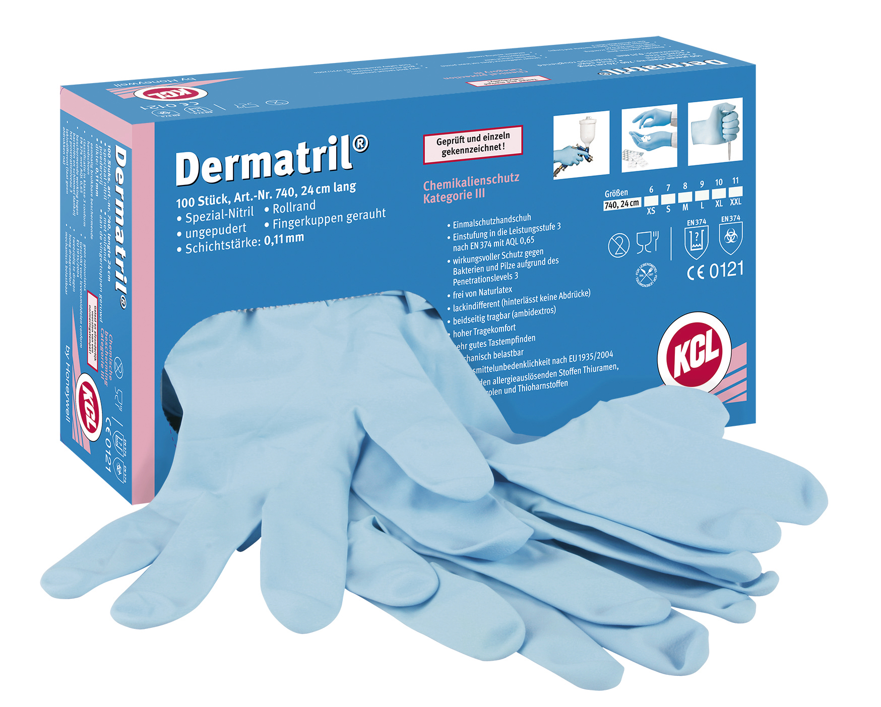 Dermatril 740 - Einweghandschuhe