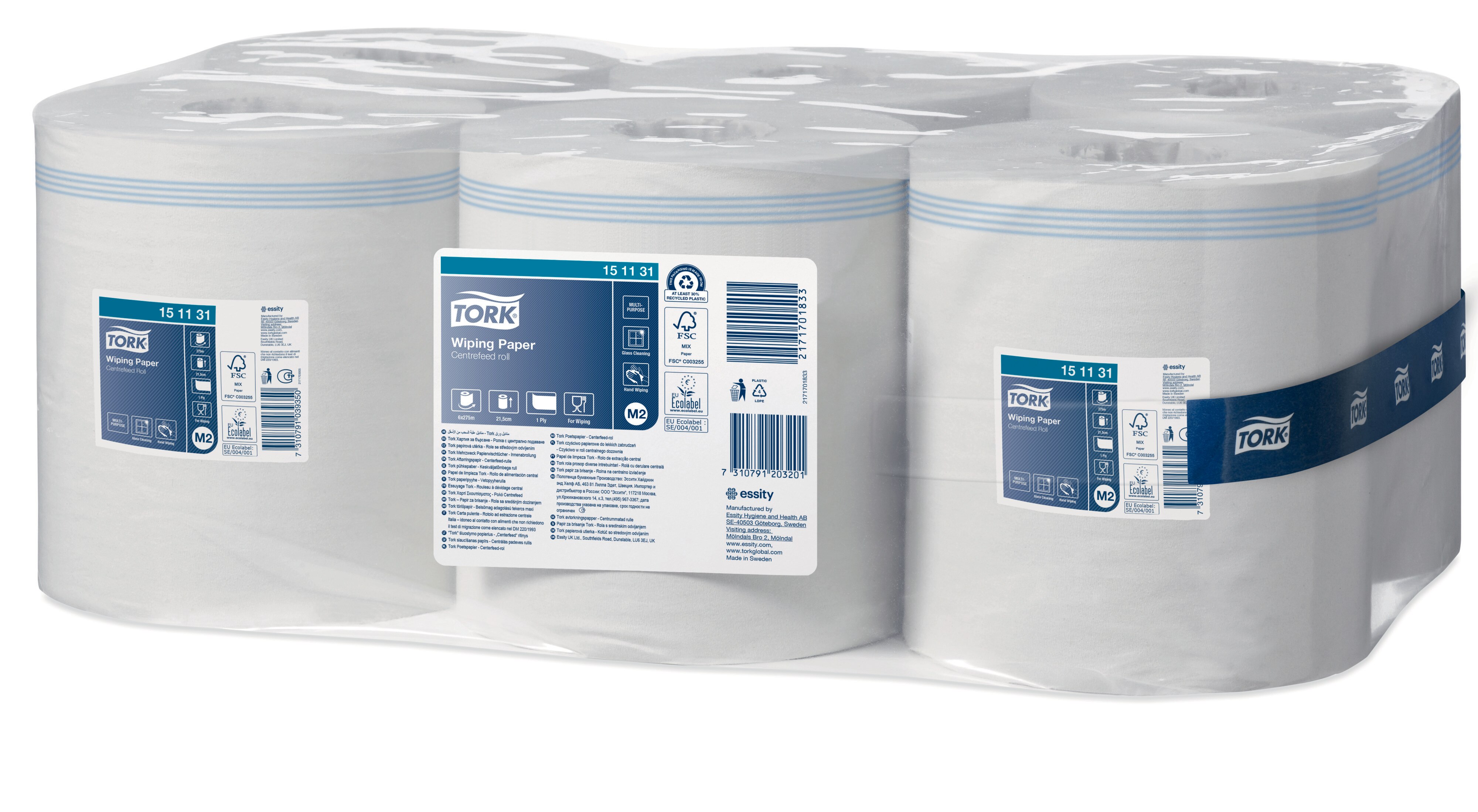 Tork 151131 Mehrzweck Papierwischtücher